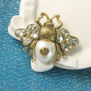 Vintage Gucci Bee Pin In Box/ Excellent Condition